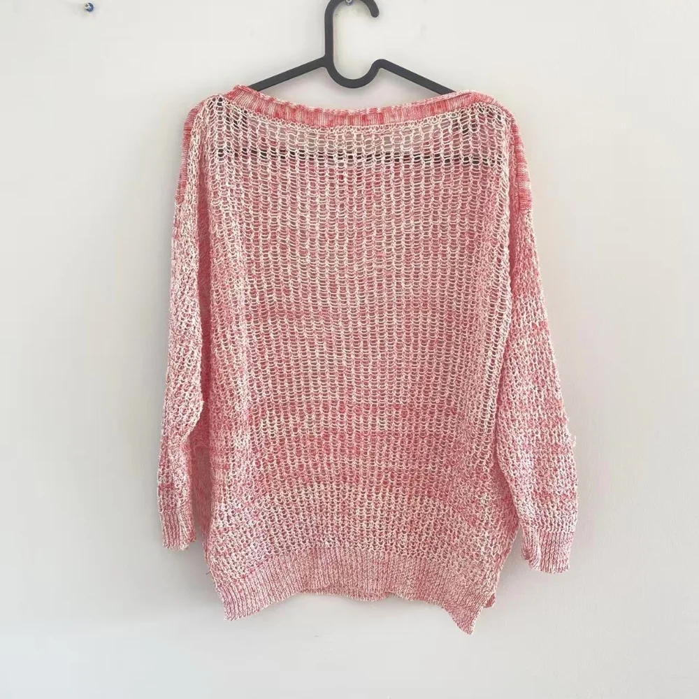 Brand New Condition Inhabit Pink Linen Sweater - Picture 2 of 3